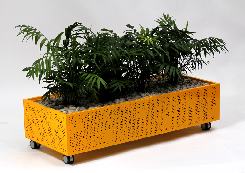 TSA Metal Planter Boxes